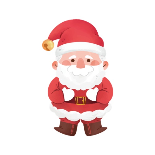 圣诞老人图片卡通可爱-2020圣诞老人图片卡通大全矢量素材下载-设计
