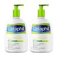 加拿大 丝塔芙cetaphil 温和乳液591ml两瓶装(告别肌肤干燥 男女适用