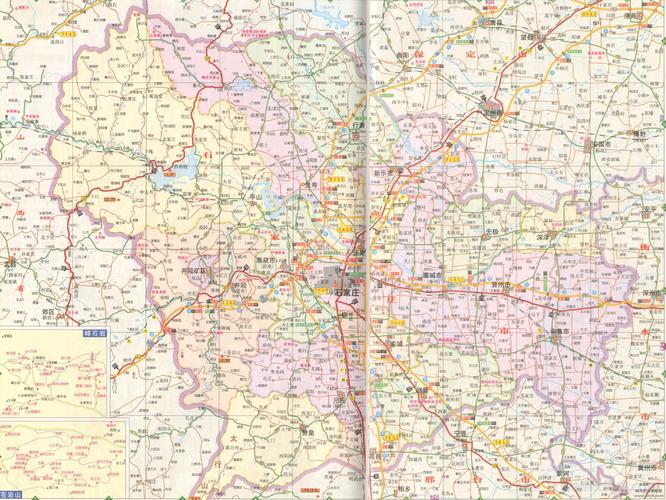 石家庄交通地图高清版大图 - 城市吧手机地图