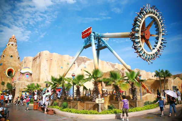 大连发现王国以世界一流的游乐设施,为游客带来最刺激的感官享受