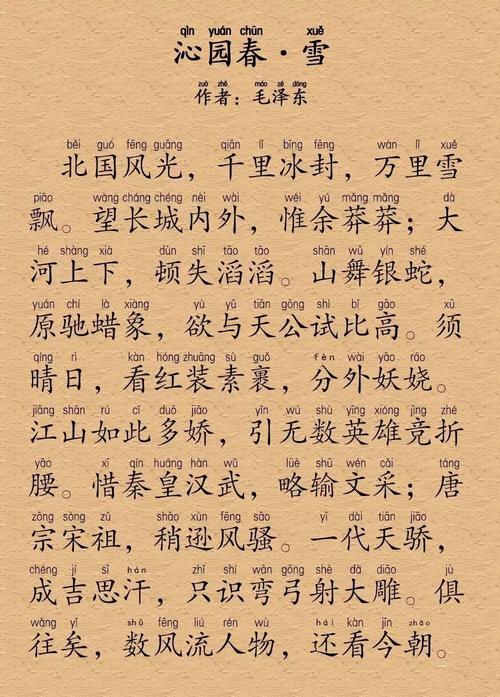 播音视频方明朗诵沁园春雪令人沉醉