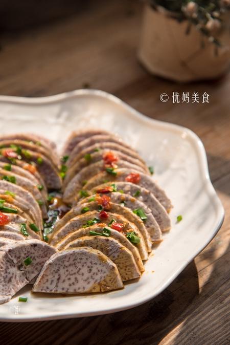 清蒸葱油槟榔芋_清蒸葱油槟榔芋的做法-蒸菜菜谱-美食城