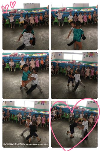 增福镇实验幼儿园中二班游戏揪尾巴