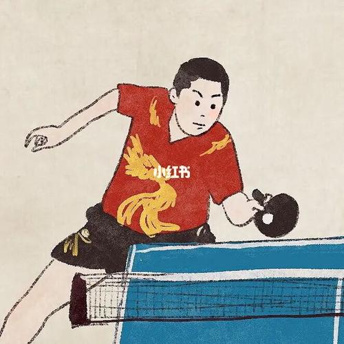 东京奥运会上的中国运动员小插画头像_插画_东京奥运会_头像_运动