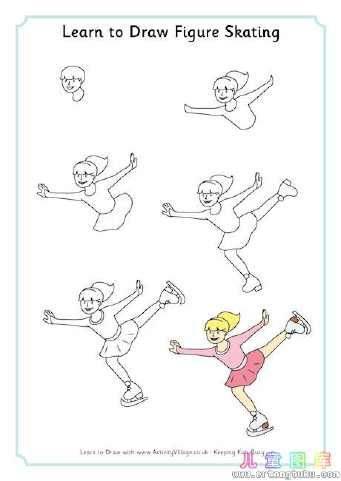 花样滑冰弱水手抄报 弱水手抄报