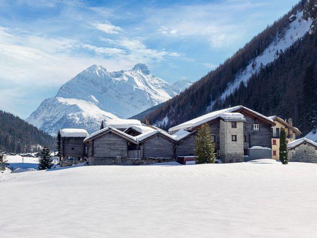 美不胜收的瑞士滑雪胜地看了就有心动的感觉