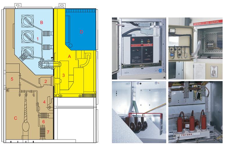 开关柜安装基础示意图