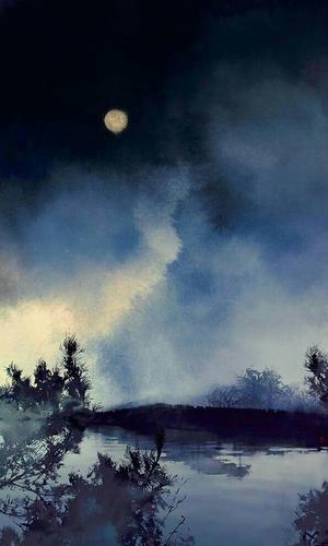 急求 《高像素》古风水墨背景图,淡雅一些最好,类似于这种感觉的.