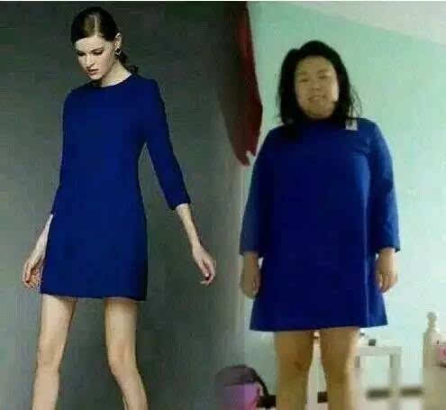 撞衫不可怕,谁胖谁尴尬