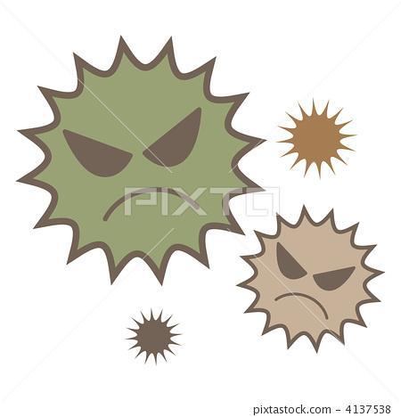 怎么画细菌和病毒的简笔画