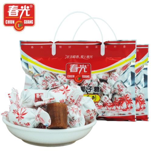 春光椰子糖散装500g_春光特制椰子糖_春光特浓椰子糖