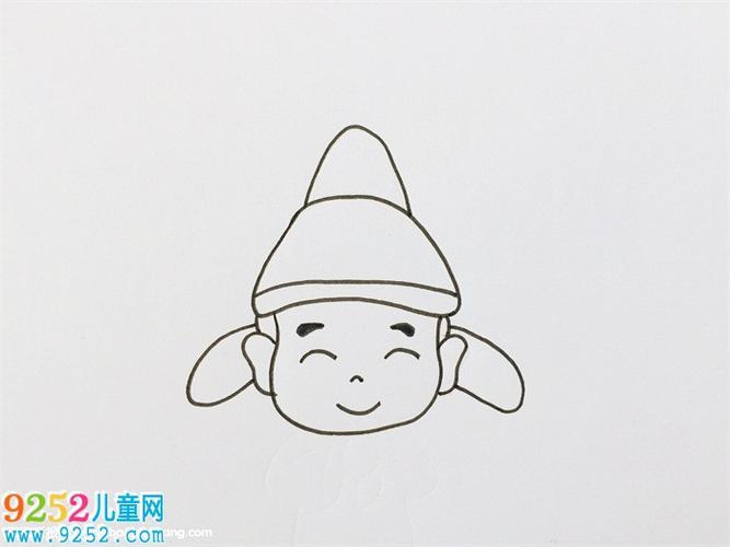 古代诗人的简笔画李白步骤