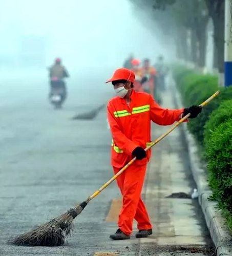 关爱环卫工人-城市美容师