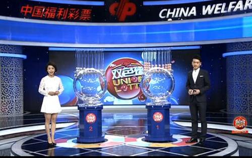 双色球开奖现场