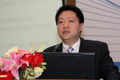 图文:中邮世纪公司总经理刘伯懿