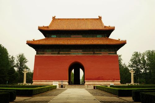 昌平七孔桥花海和明陵神路