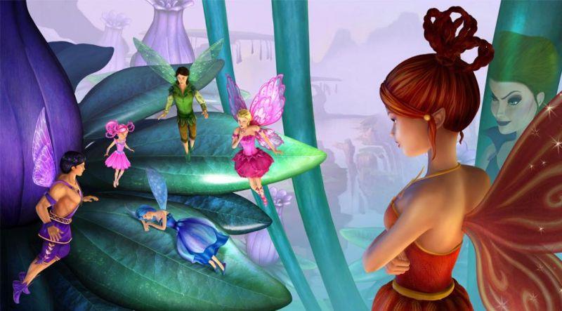 芭比之魔法彩虹》是由william,lau执导,钟薇等人参与配音的一部动画片