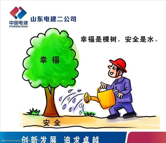 安全生产漫画卡通图标