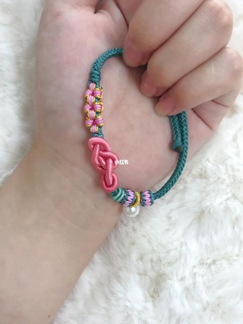 如意结手绳编绳_编绳_如意_手绳_手工制作_手工编绳_兴趣爱好_手工