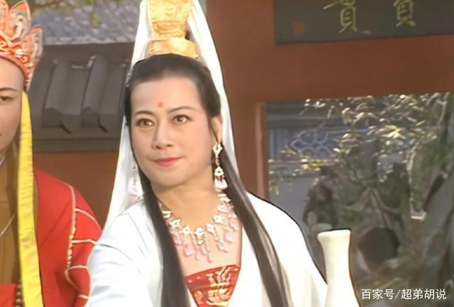 三,5位演技派美女 1,观音菩萨 左大玢饰演的观音菩萨慈眉善目,神态