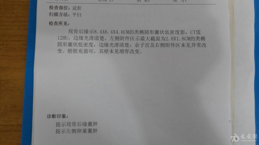 尾骨后皮脂腺囊肿一例