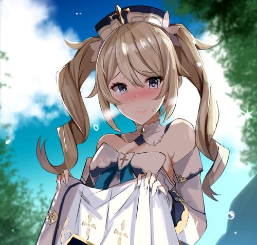 《原神》同人文:当芭芭拉为旅行者解咒