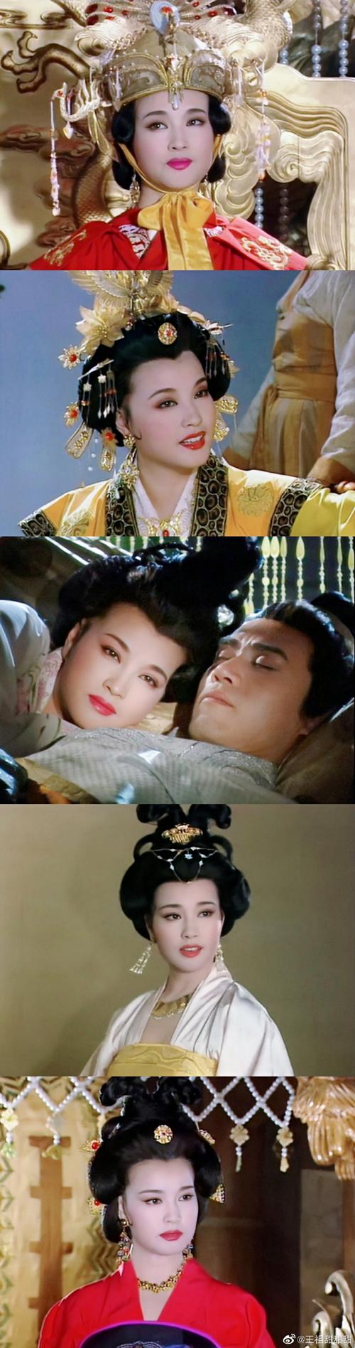刘晓庆版武则天服装造型大赏,你最喜欢哪套造型