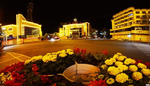 甘肃民勤县城美景