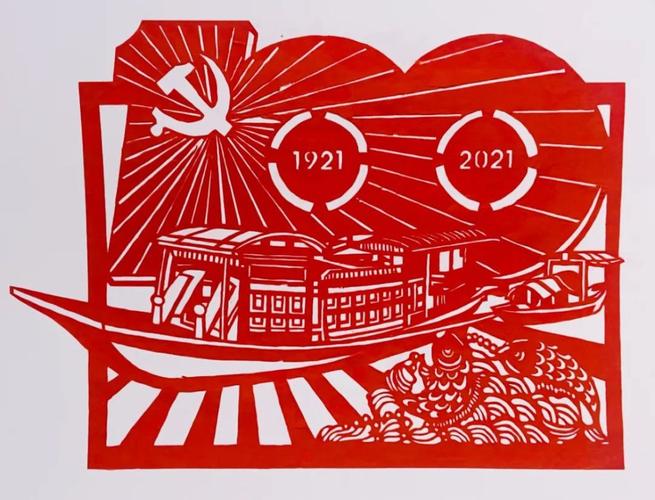 赵安利《建党100周年——起航》
