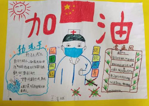 【响塘动态】响塘学校抗疫手抄报