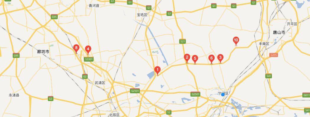 宁河区的唐廊高速6月底前通车