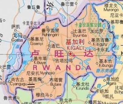 卢旺达位置在哪?