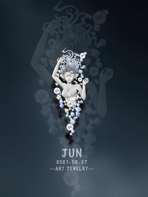 原珠宝首饰设计——《消逝的美人鱼》_珠宝首饰_珠宝设计_童话_时尚