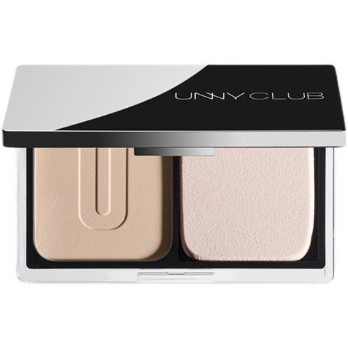 unny柔雾轻颜粉饼蜜粉饼控油定妆持久遮瑕自然补妆平价学生防水