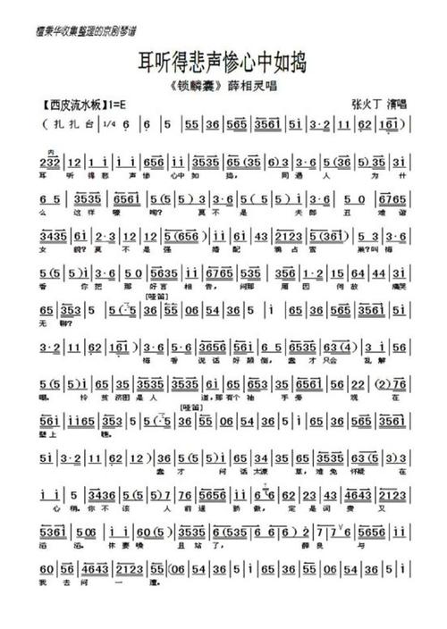 [转载](转帖)《锁麟囊》-- 耳听得悲声惨心中如捣(张火丁)