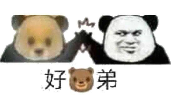 熊猫头好兄弟_兄弟_熊猫_头好表情