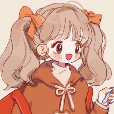 卡通小女孩微信头像