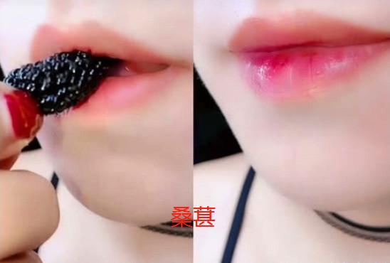 水果口红走红网络?本以为桑葚厉害了,看到火龙果:偷亲犯法吗?
