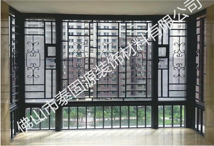 广州木纹铝窗花价格合理泰固源