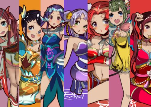 梦幻西游2妖精漫画:当梦幻女角色都遇上双马尾时