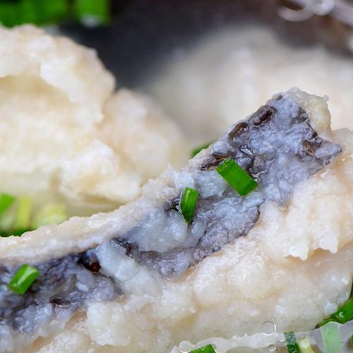 福建福州长乐特产特色美食小吃鱼滑 纯手工制作鳗鱼肉鱼汤400g