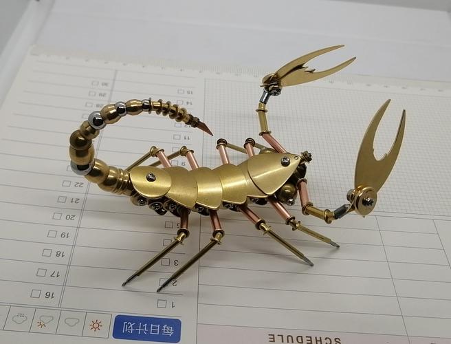 机械昆虫朋克蝎子创意笔架