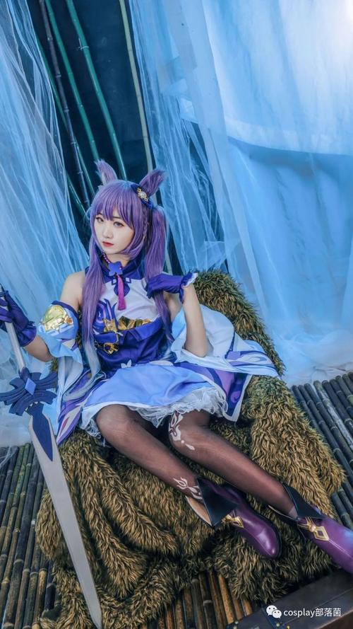 cos:原神刻晴cos正片@菟子酱