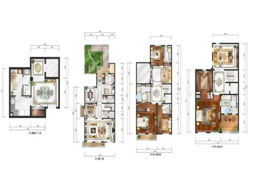 门头沟126739平华润西山墅最新户型图