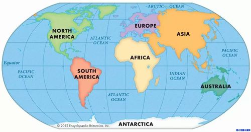 七大洲五大洋