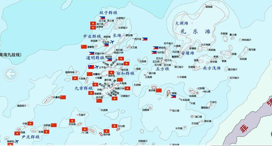 长堤,万生石塘屿等,位于 a target="_blank" href="/item/南海/27429"