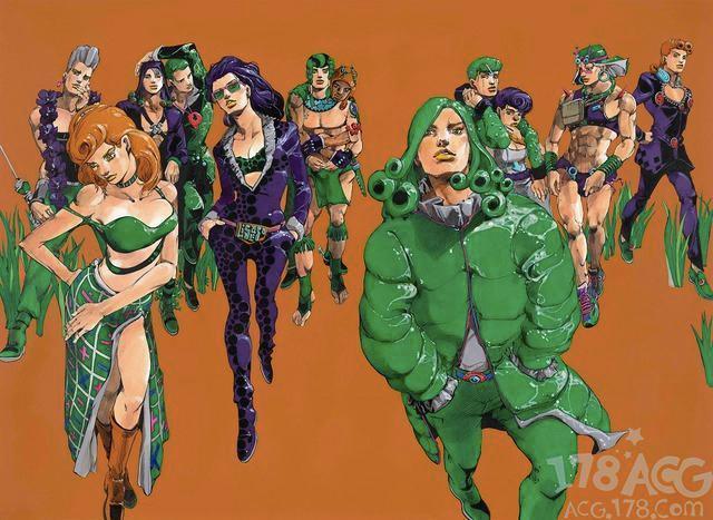 「荒木飞吕彦原画展 jojo 冒险的波纹」巡回展视觉图