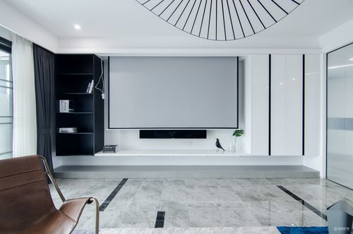 投影电视墙效果图-保驾护航装修网