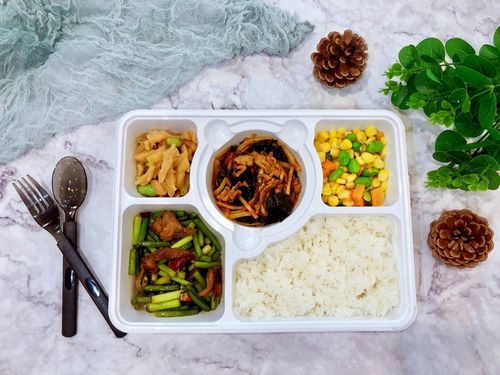 杭州人工智能小镇团体餐配送快餐盒饭外卖预定送餐