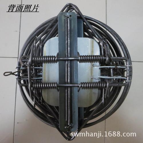 22-3螺纹钢加厚款 山猪夹子 野外山猪夹捕猪夹